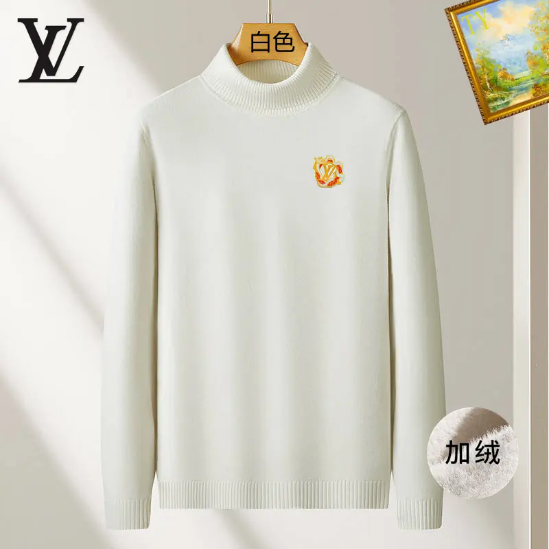 louis vuitton lv pull  manches longues pour homme s_12636b6